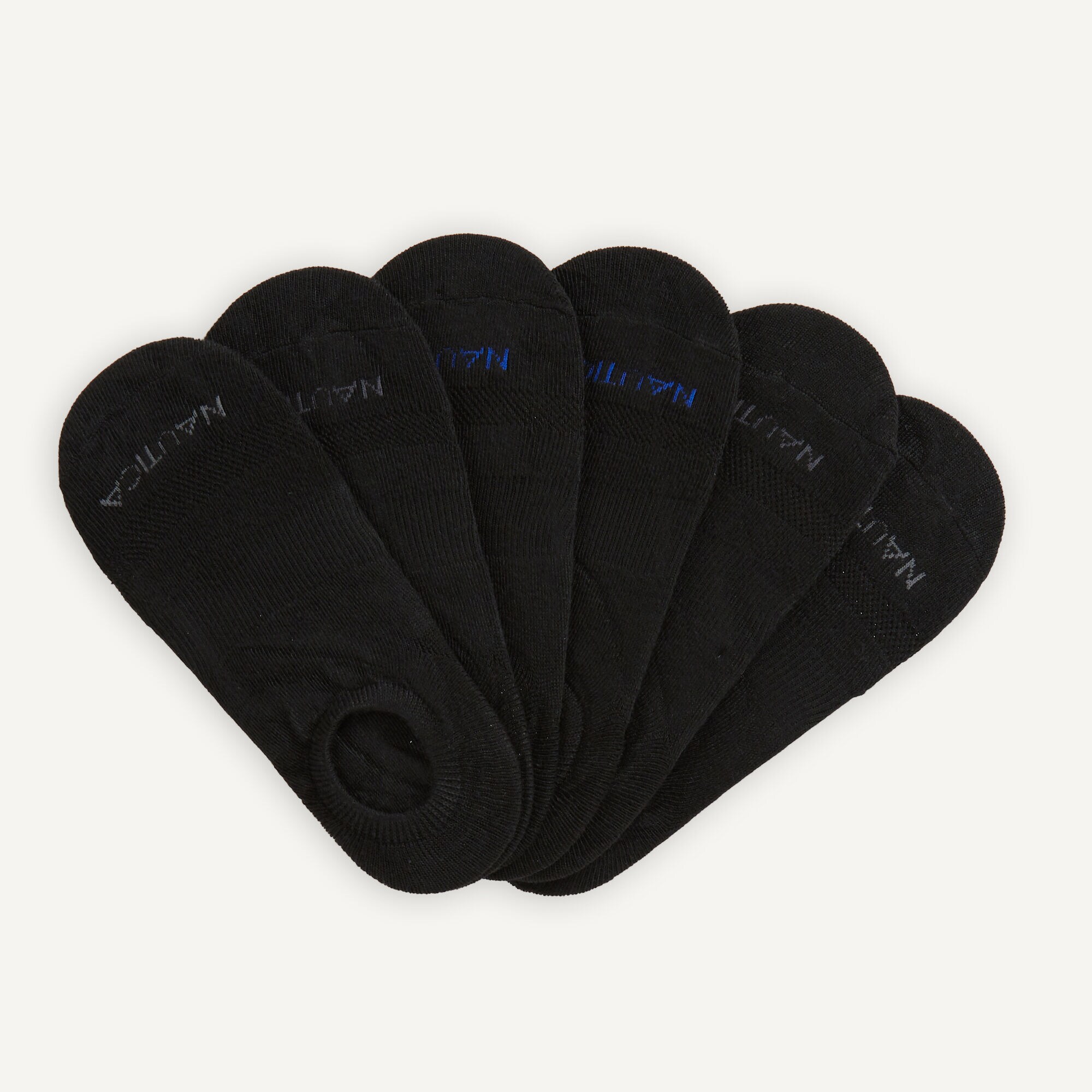 LOGO STRETCH LINER SOCKS, 6-PACK,Dove,large