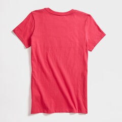 STRIPE SEQUIN LOGO T-SHIRT,Port Scarlet,large