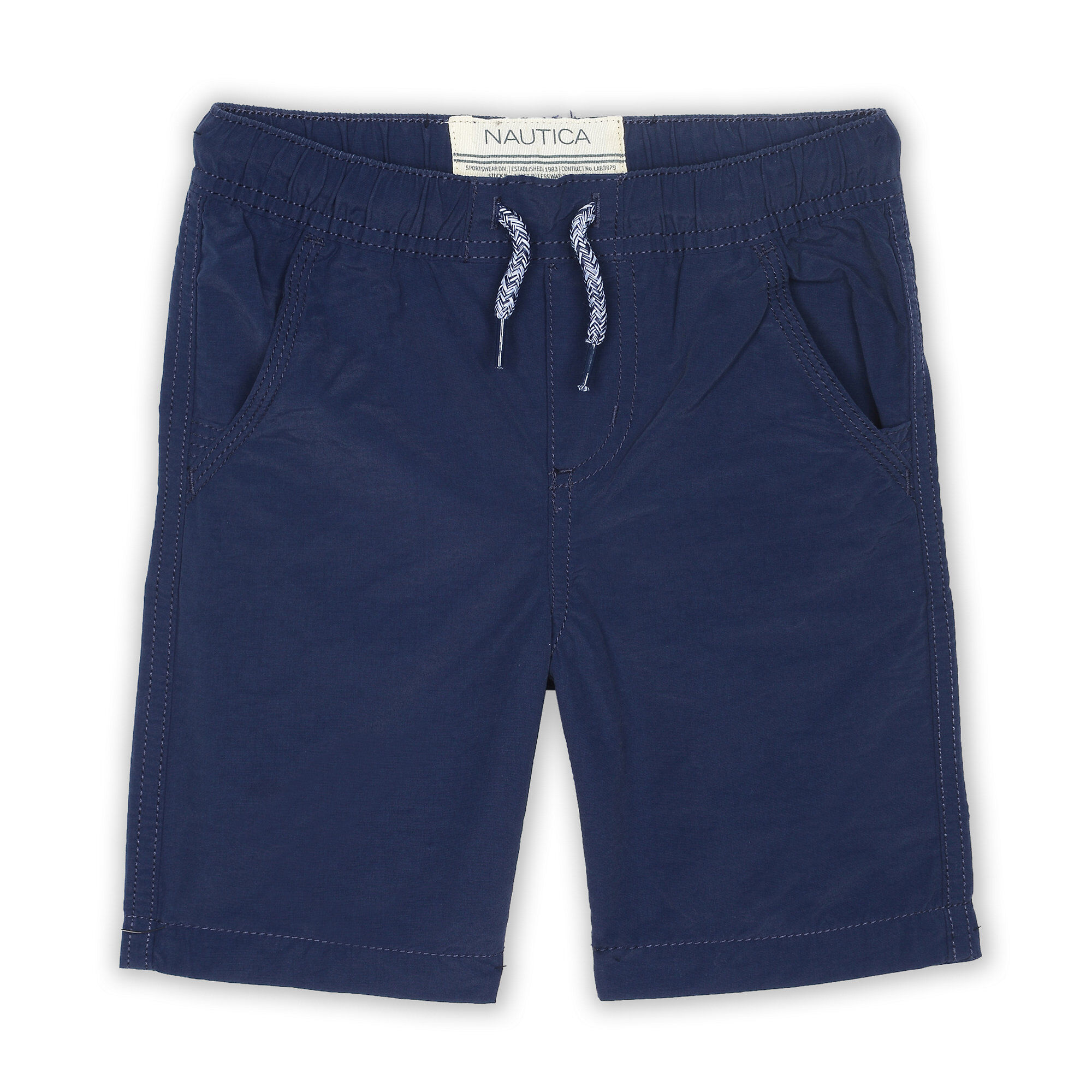 Toddler Boys' Stewart Pull-On Shorts (2T-4T),Oyster Bay Blue,large