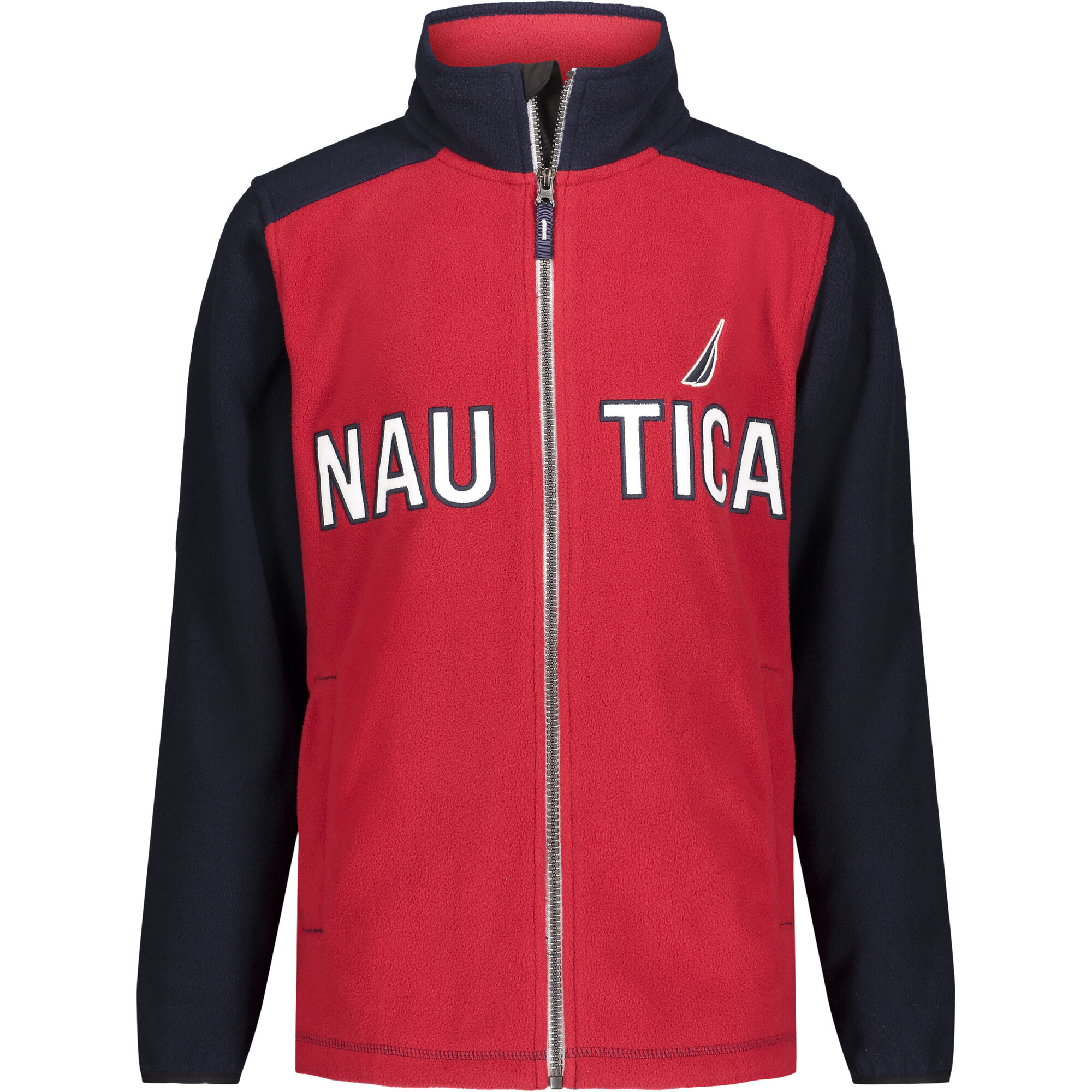 TODDLER BOYS' COLORBLOCK NAUTEX FLEECE JACKET (2T-4T),Dark Acacia,large