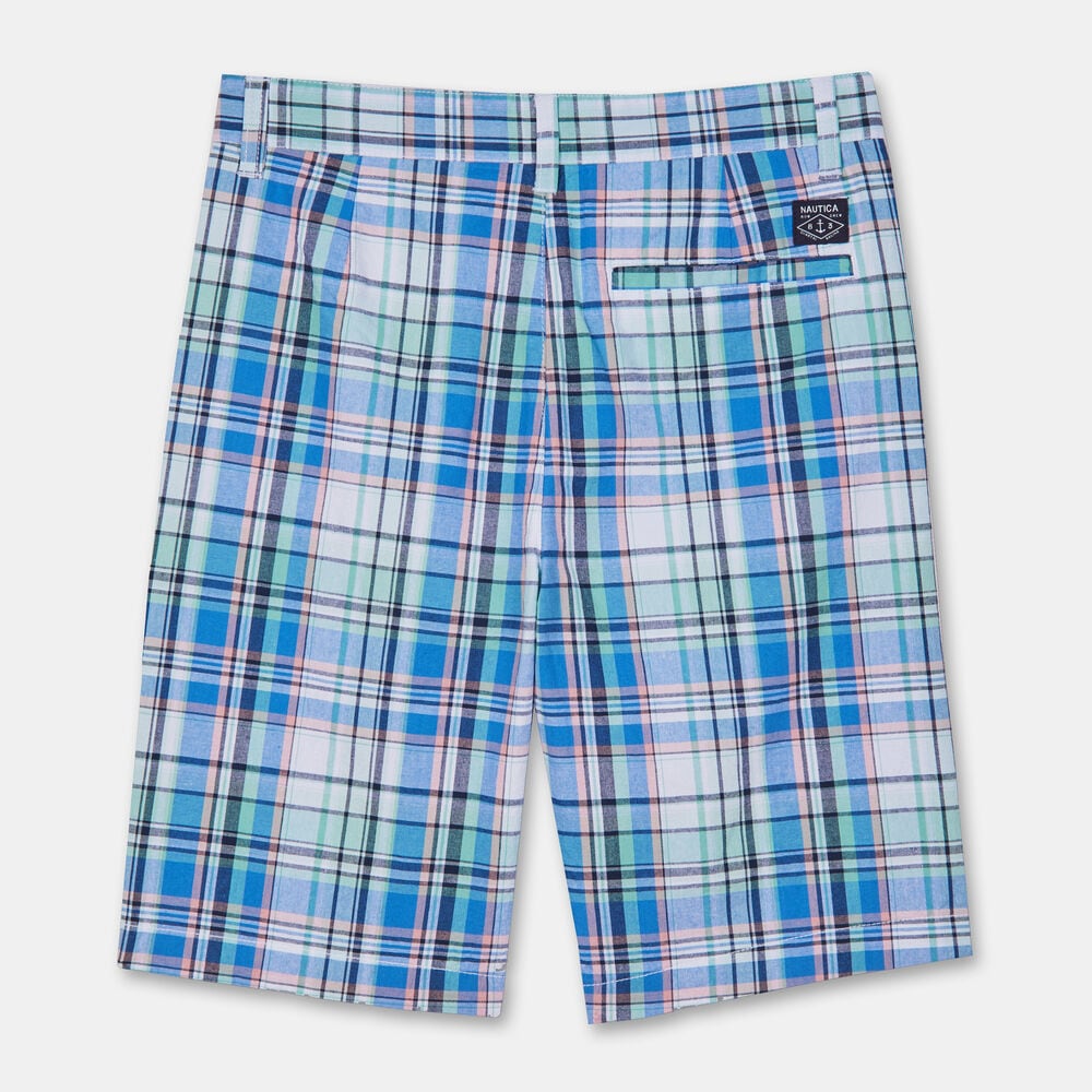 TODDLER BOYS' TRISTAN PLAID SHORTS (2T-4T),Antique White Wash,large