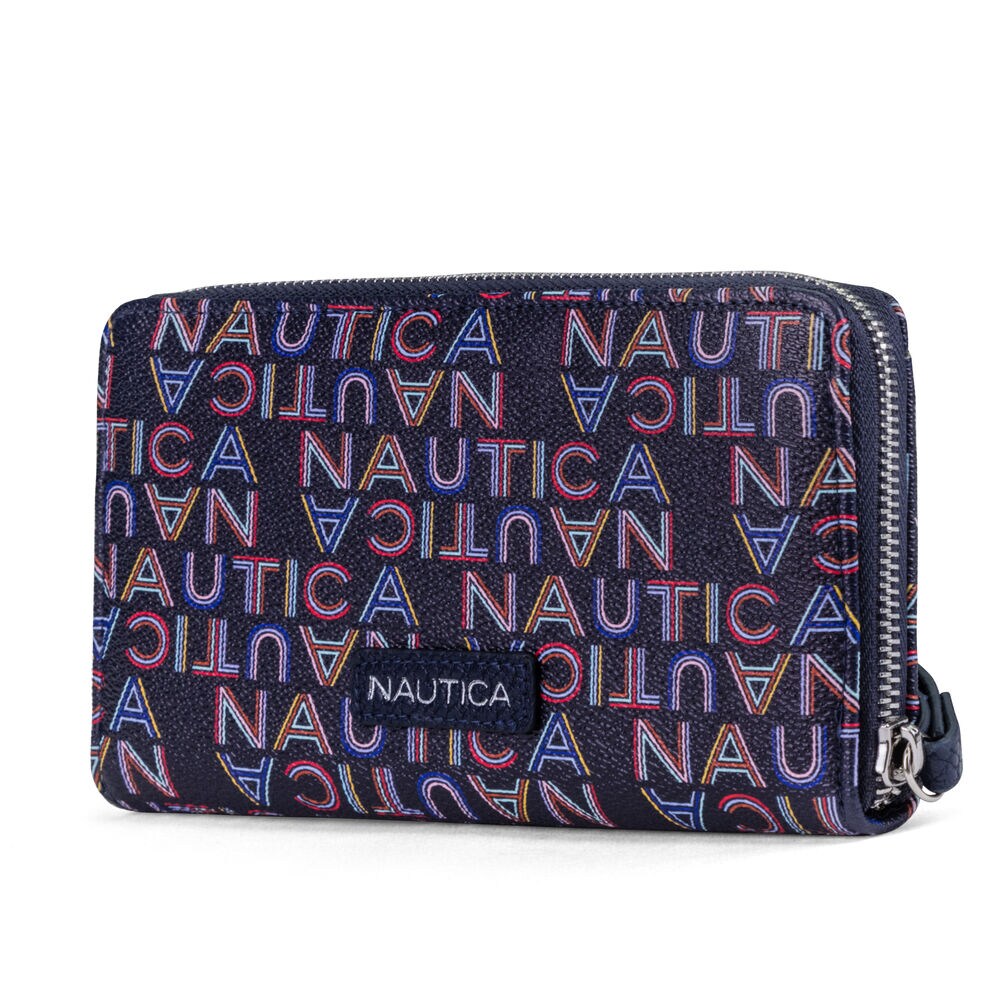 PLAIN SAILING ZIP AROUND WRISTLET,Multi,large