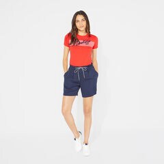CLASSIC FIT STRIPE GRAPHIC TEE,Tomales Red,large