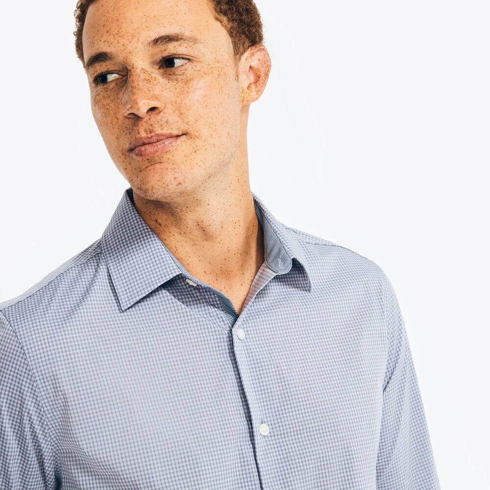 NAVTECH TRIM FIT SHIRT,Delphinium Blue,large