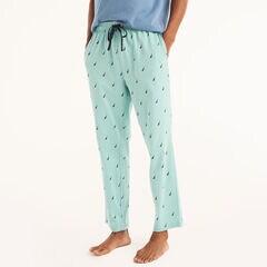 Knit Printed Pajama Pant,Deep Dive Wash,large