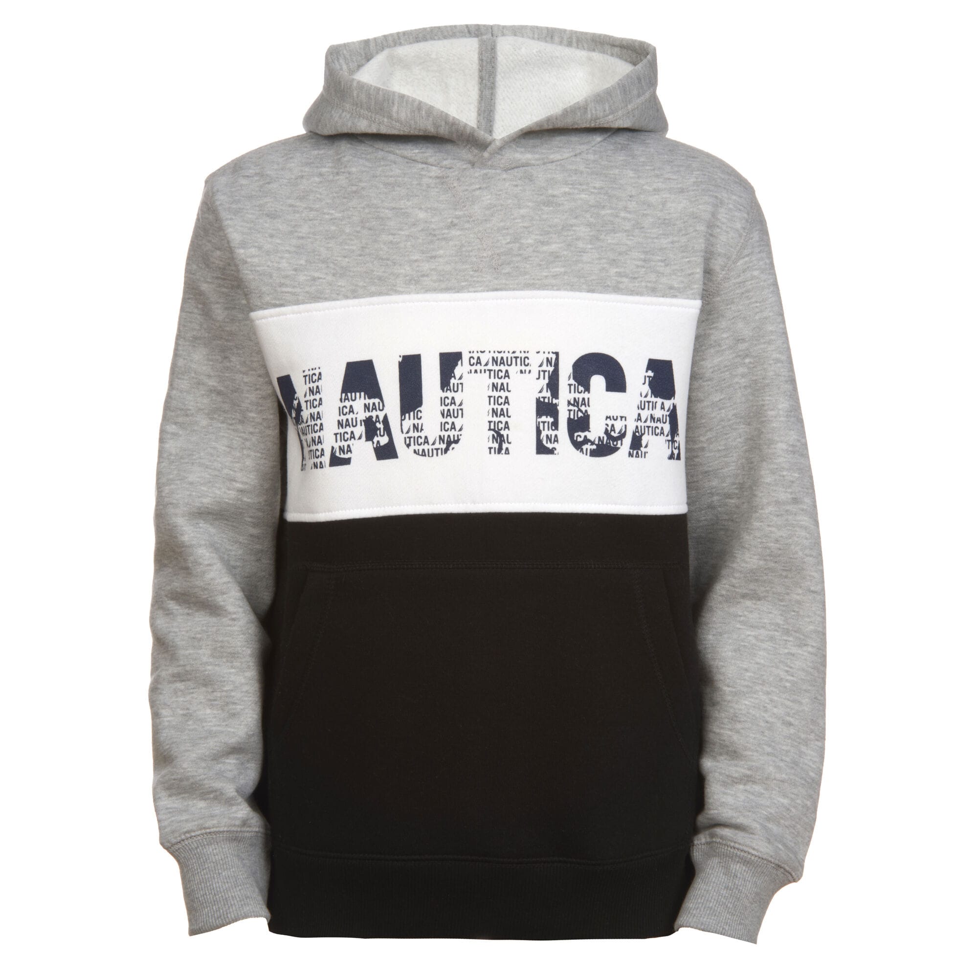 LITTLE BOYS' LOGO PULLOVER HOODIE (4-7),Grey Heather,large