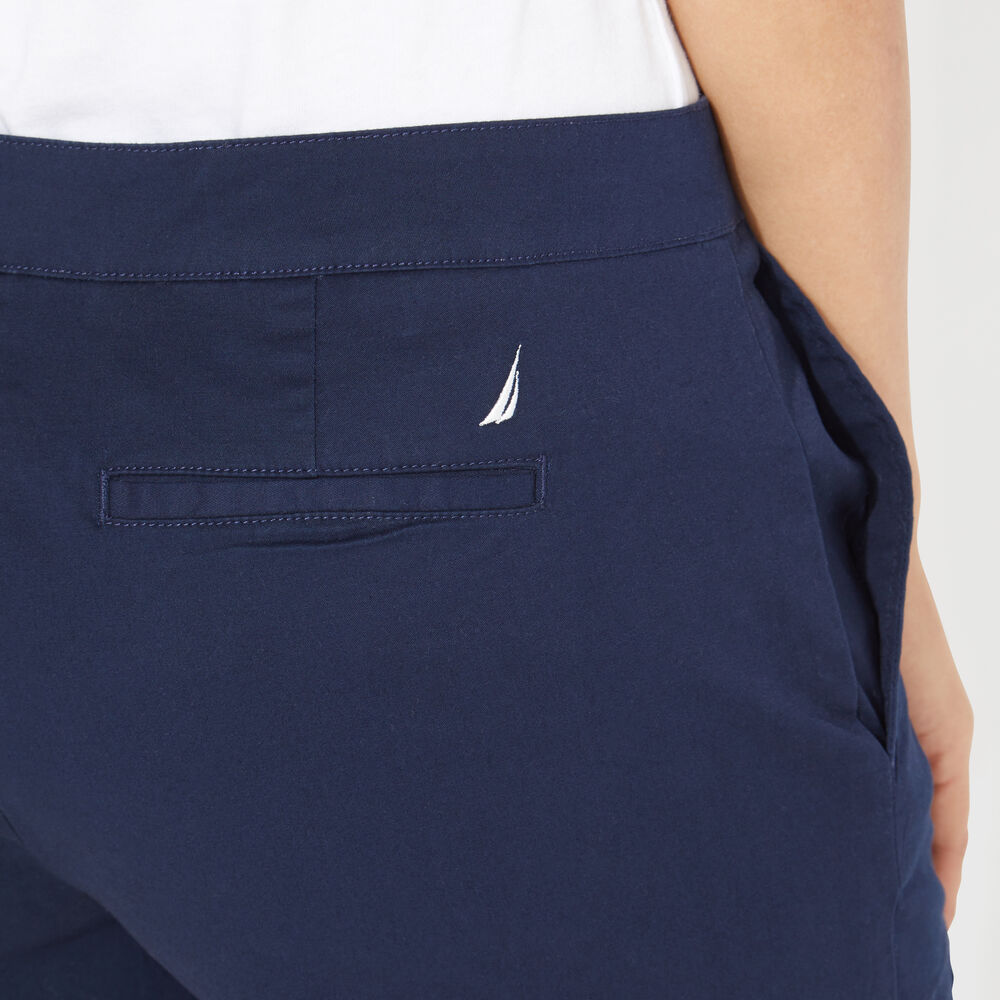 4" Stretch Twill Sailor Short,Stellar Blue Heather,large