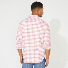 BIG & TALL NAVTECH PLAID SHIRT,Coral Dream,large
