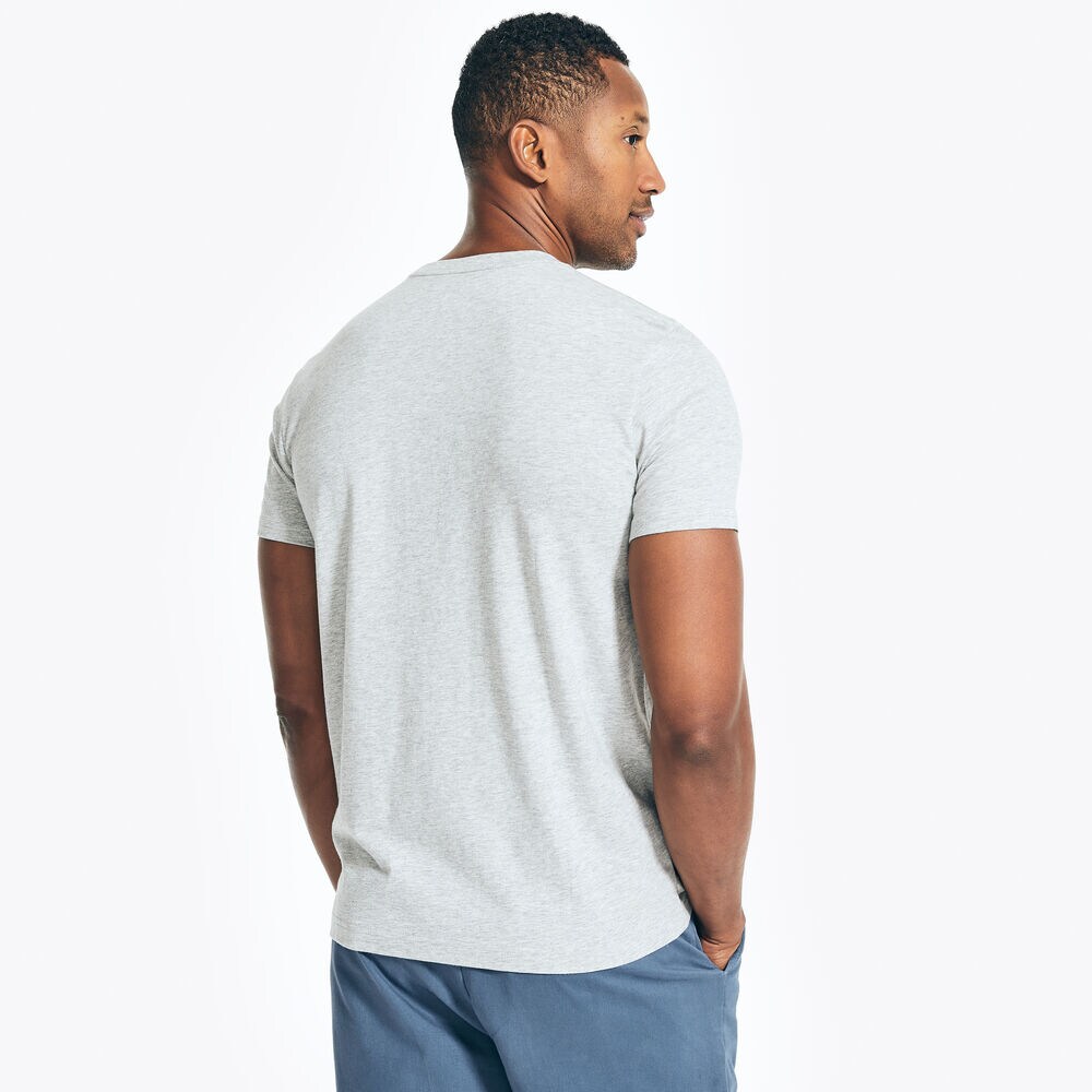 SUSTAINABLY CRAFTED USA SAILING DIVISION GRAPHIC T-SHIRT,Grey Heather,large