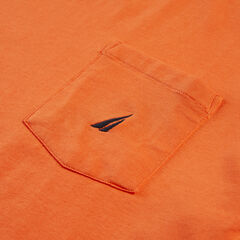 CLASSIC FIT POCKET T-SHIRT,Tropic Orange,large