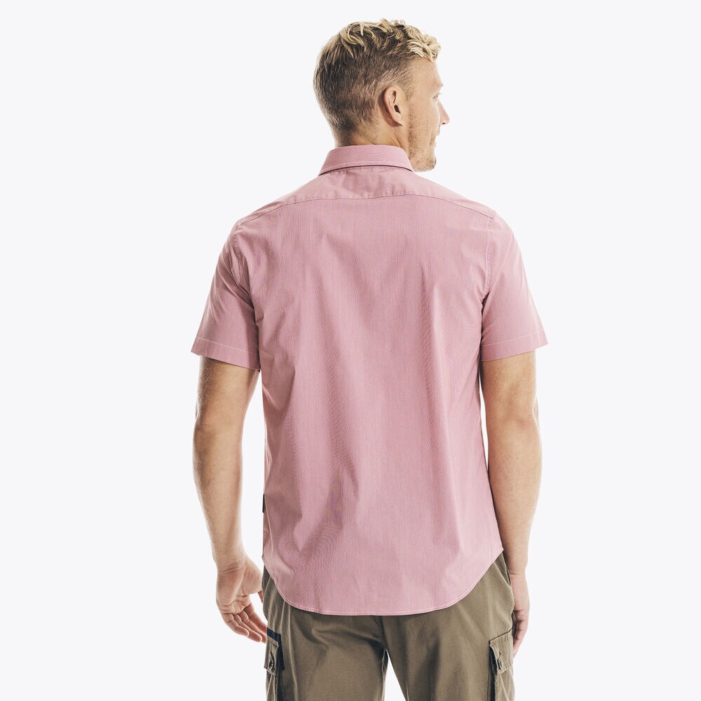 NAVTECH SOLID SHORT-SLEEVE SHIRT,Melonberry,large