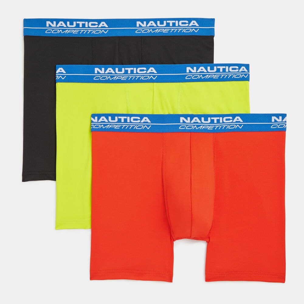 COMPETITION PERFORMANCE BOXER BRIEF, 3-PACK,Night Sky,large