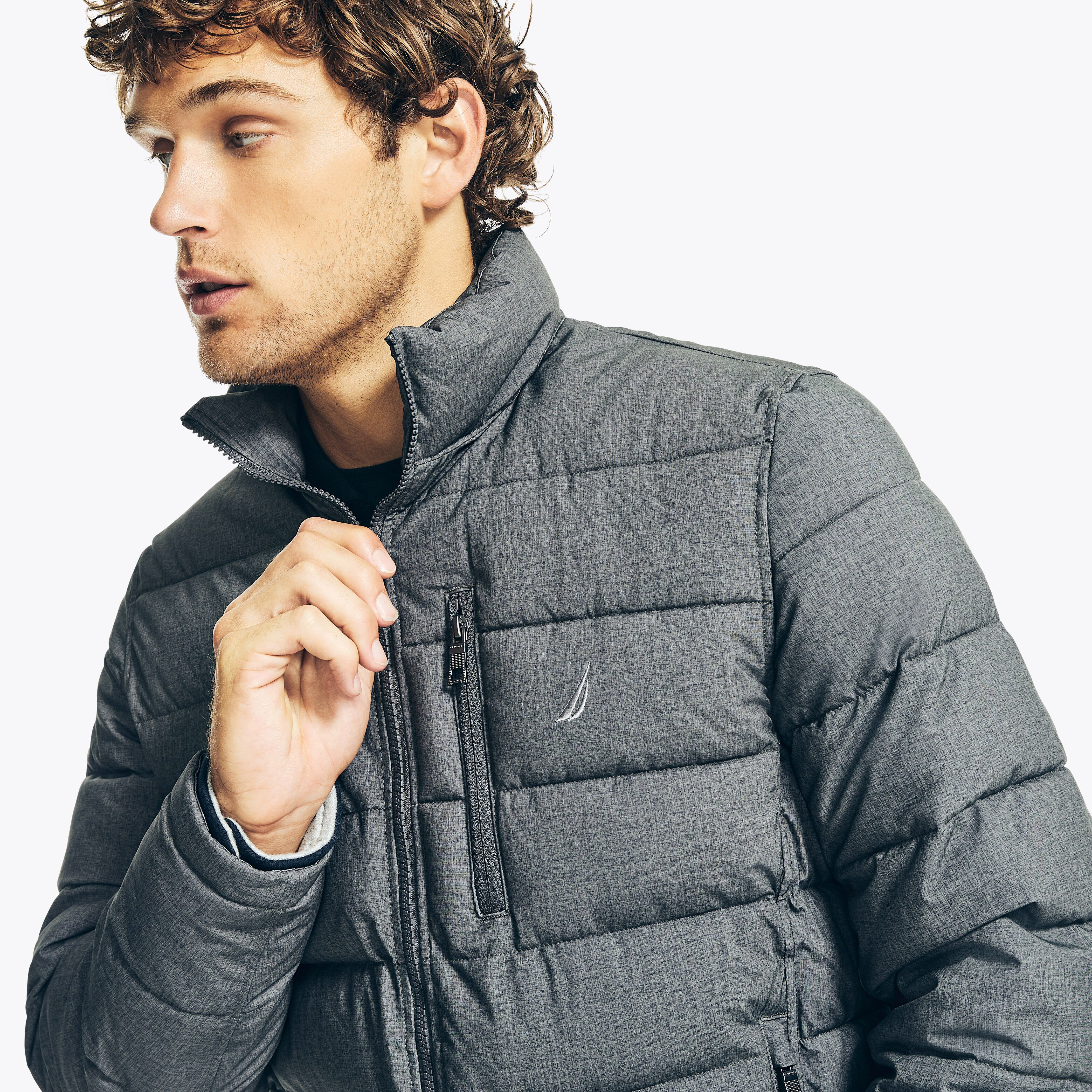 QUILTED PUFFER JACKET | Nautica