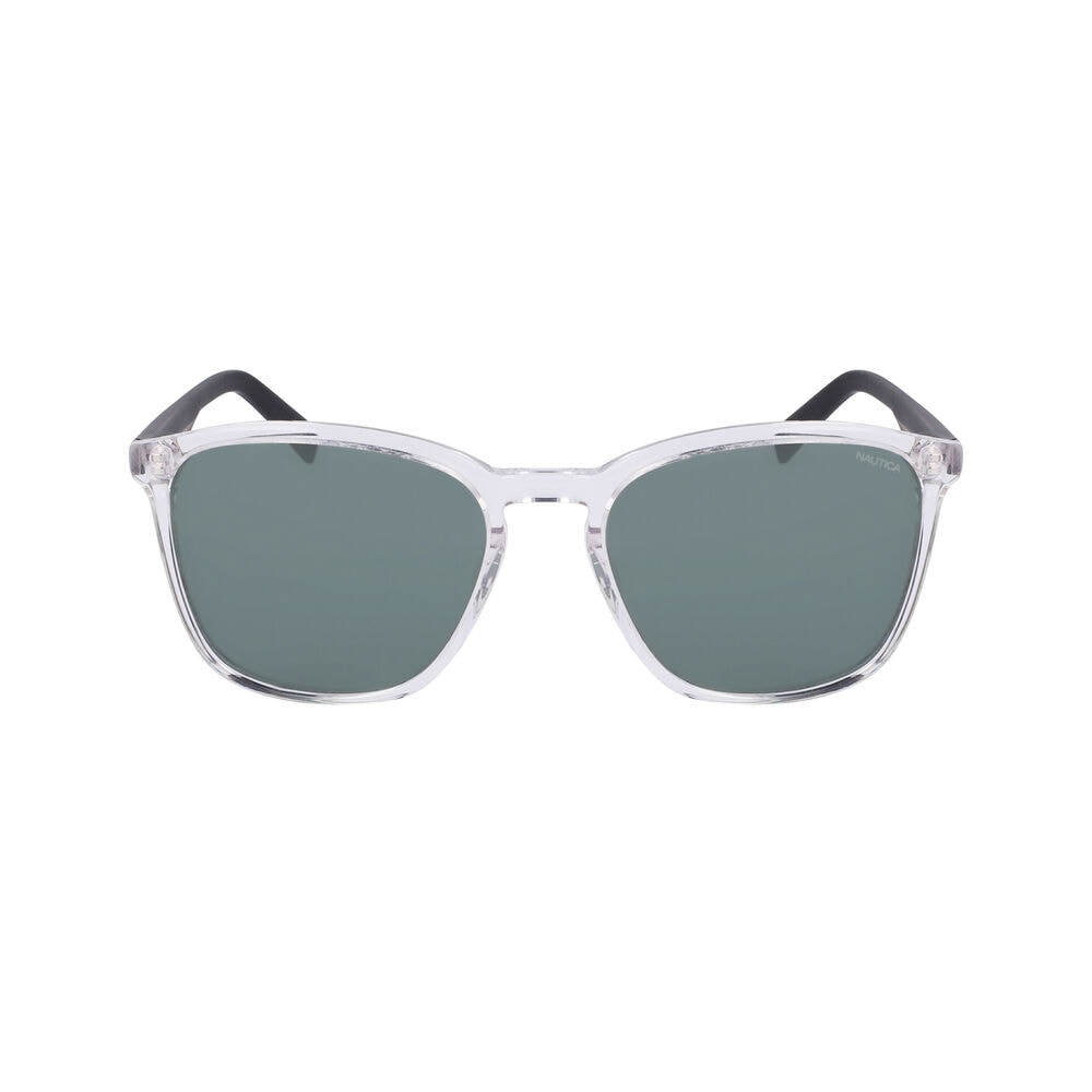 STYLE CAPTAIN SQUARE SUNGLASSES,Light Wash Distress,large