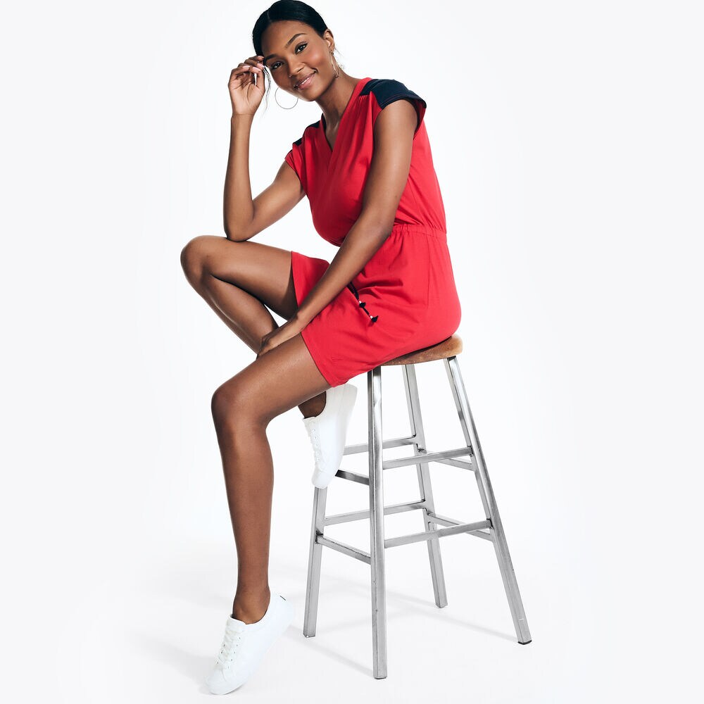 Knit Dress,Tomales Red,large