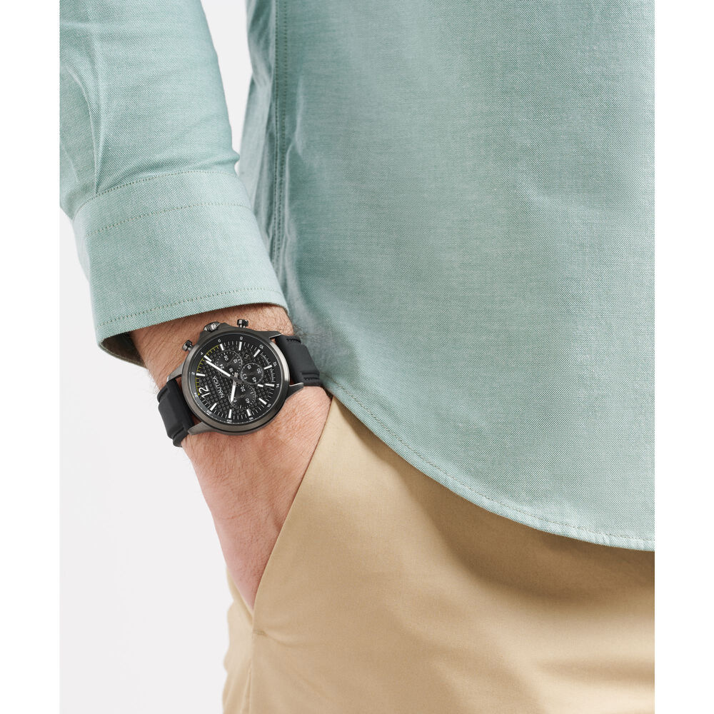 NCT Blue Ocean Silicone Watch,Black,large