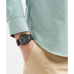 NCT Blue Ocean Silicone Watch,Black,large