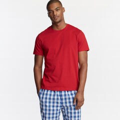 Short Sleeve Pajama Set,Nautica Red,large