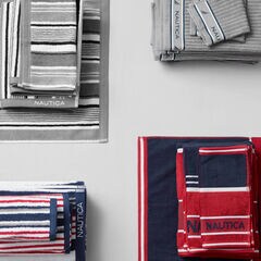 MACKENZIE STRIPED TOWEL SET, 6-PC,Bali Bliss,large