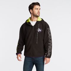NAUTICA COMPETITION NAUTEX FULL-ZIP HOODIE,True Black,large