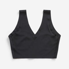SEAMLESS LASER-CUT LOGO BRALETTES, 2-PACK,True Black,large