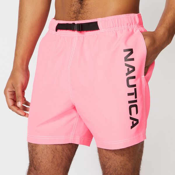 Nautica 6" BUCKLEACCENTED SWIM SHORTS 6223416