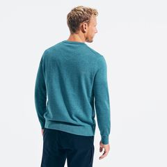 NAVTECH V-NECK SWEATER,Angel Blue,large
