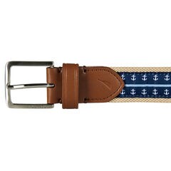 Anchor Icon Belt,Workshirt Blue,large