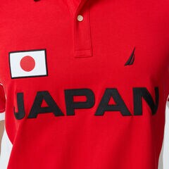 CLASSIC FIT JAPAN PRINT POLO,Reckoning Red,large