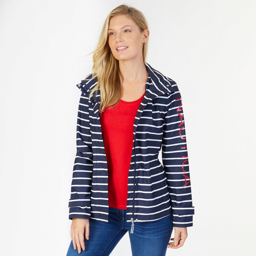 brand icon Jacket,Stellar Blue Heather,large