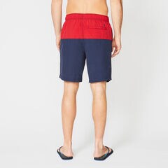 8" COMPETITION COLORBLOCK QUICK-DRY SWIM,Nautica Red,large
