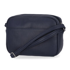 TWO-TONE CAMERA BAG,Navy,large