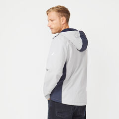 FLEECE LINED HOODED JACKET,Grey Alloy,large
