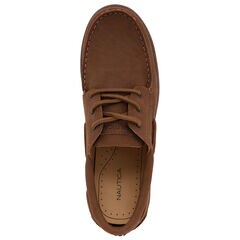 Lace-Up Boat Shoe,Dark Brown Heather,large