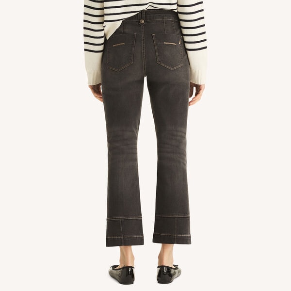 Mid-Rise Demi Bootcut Denim