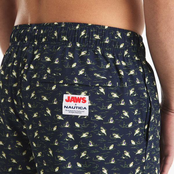 JAWS x Nautica 6" Printed Quick-Dry Swim