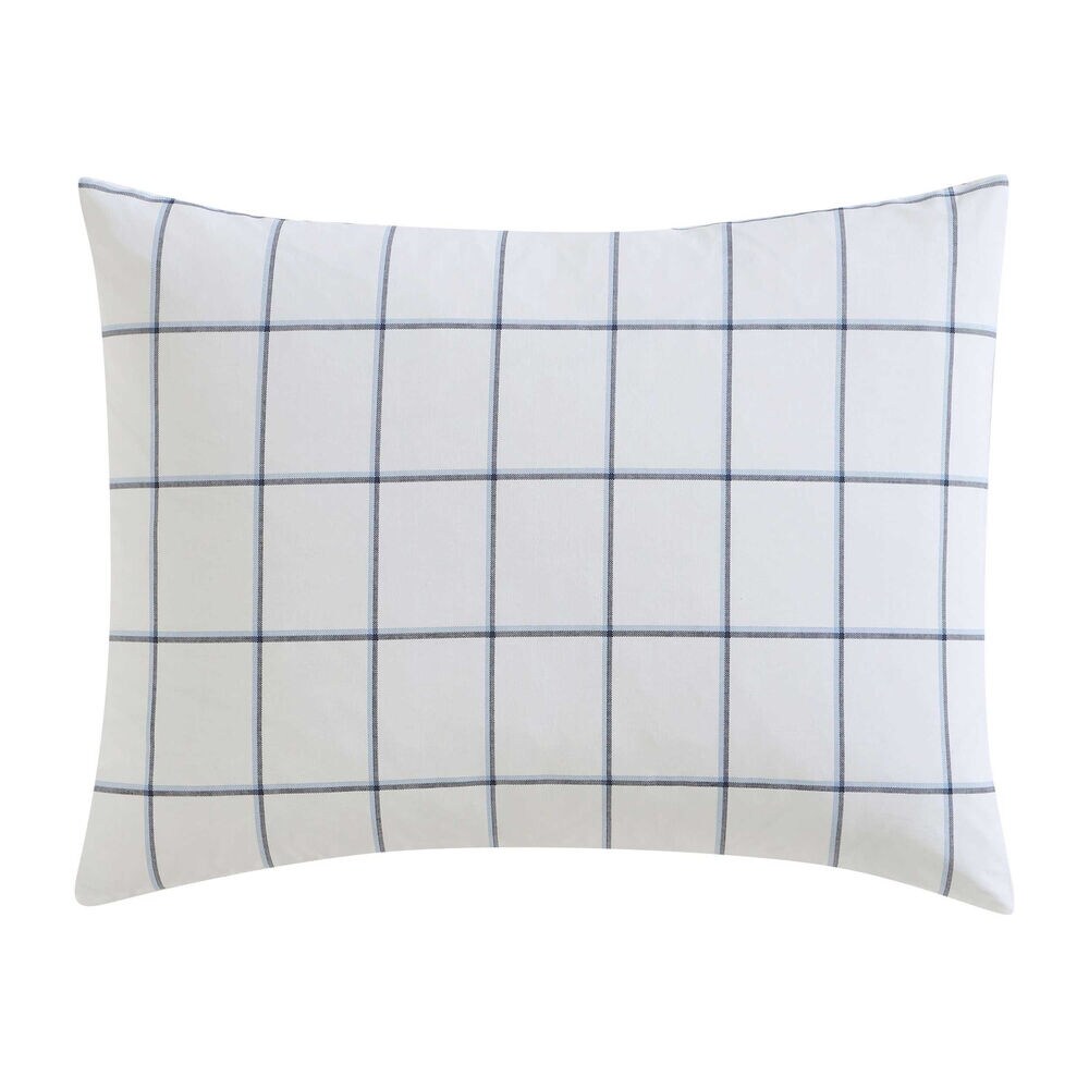 Plot Blue Full/Queen Duvet Cover Set,Blue Mirage,large