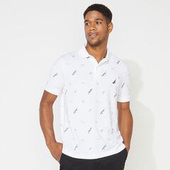 CLASSIC FIT MARITIME ICON POLO,Bright White,large