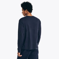 Graphic Long-Sleeve T-Shirt,Navy,large