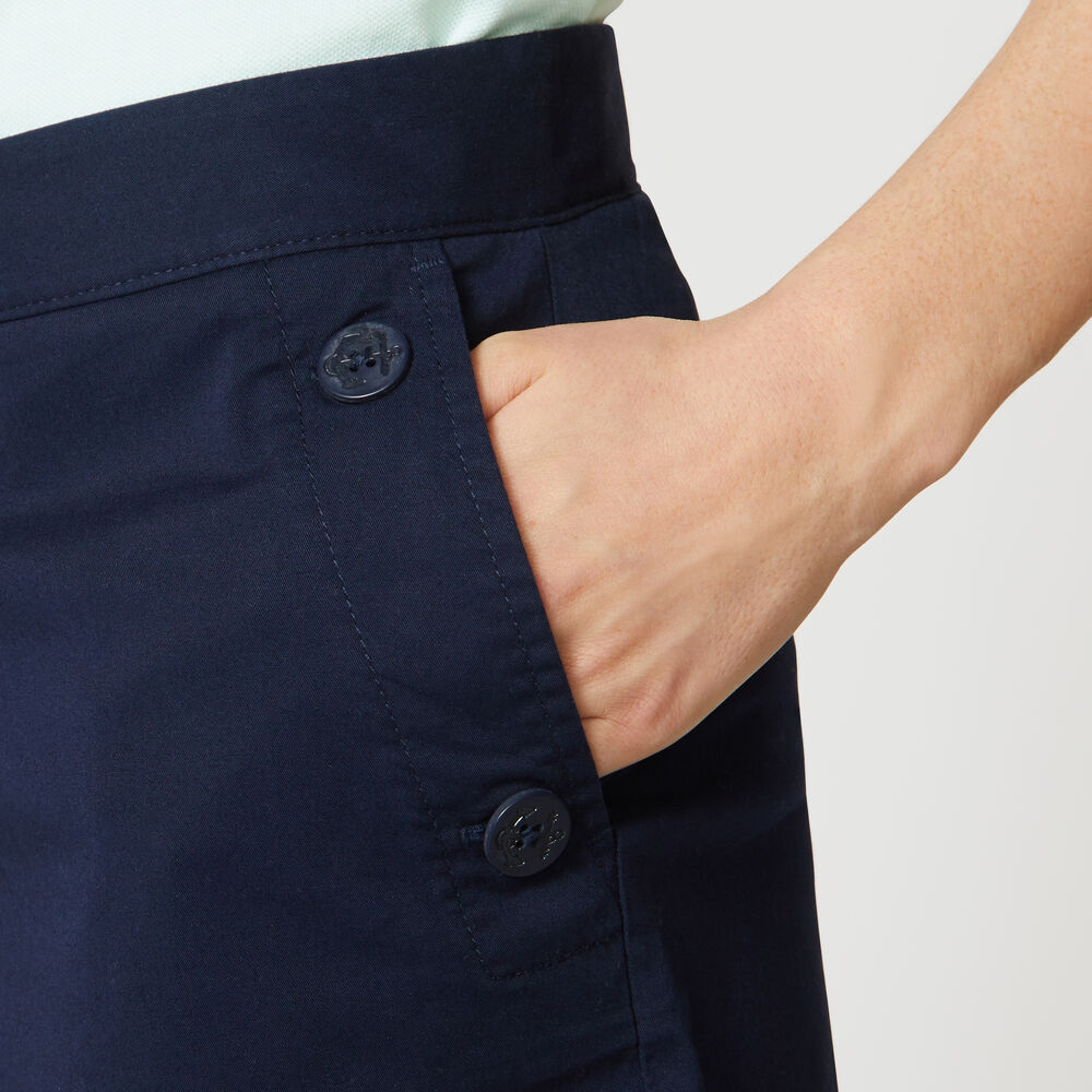 4" STRETCH TWILL SAILOR SHORTS,Stellar Blue Heather,large