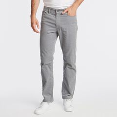STRAIGHT FIT CORDUROY PANT WITH STRETCH,Seal Grey,large