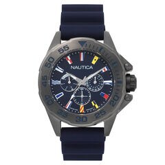Miami Multifunction Watch - Navy,Navy,large