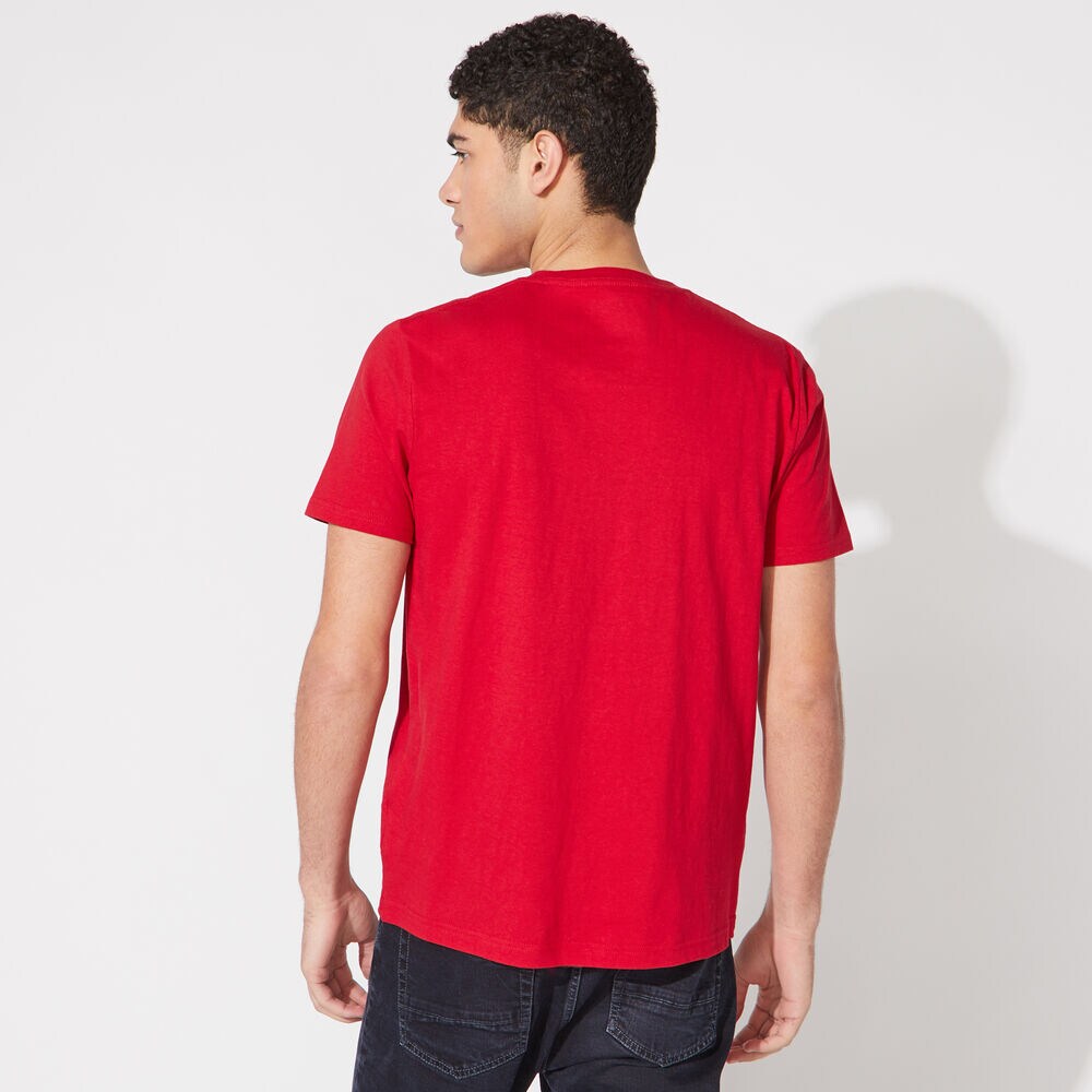 NAUTICA JEANS CO. GRAPHIC T-SHIRT,Nautica Red,large