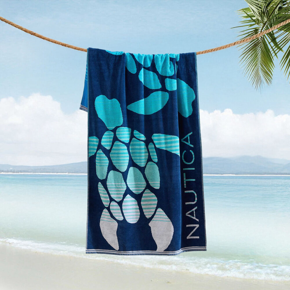 Turtle Beach Towel,Blue Mirage,large
