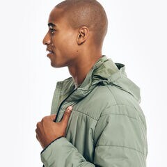 NAVTECH PACKABLE JACKET,Jade Forest Heather,large