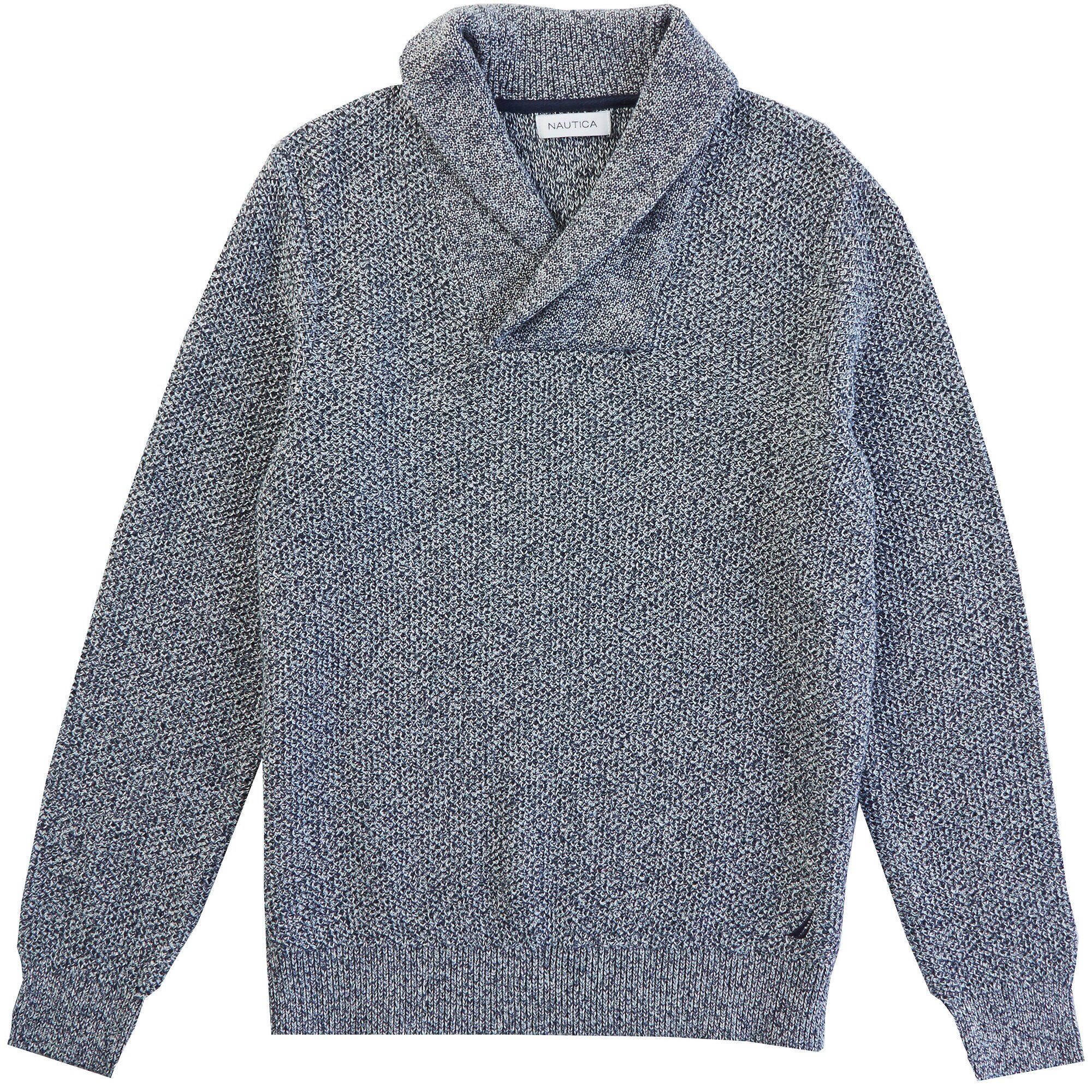 Shawl Collar Sweater,Marshmallow,large