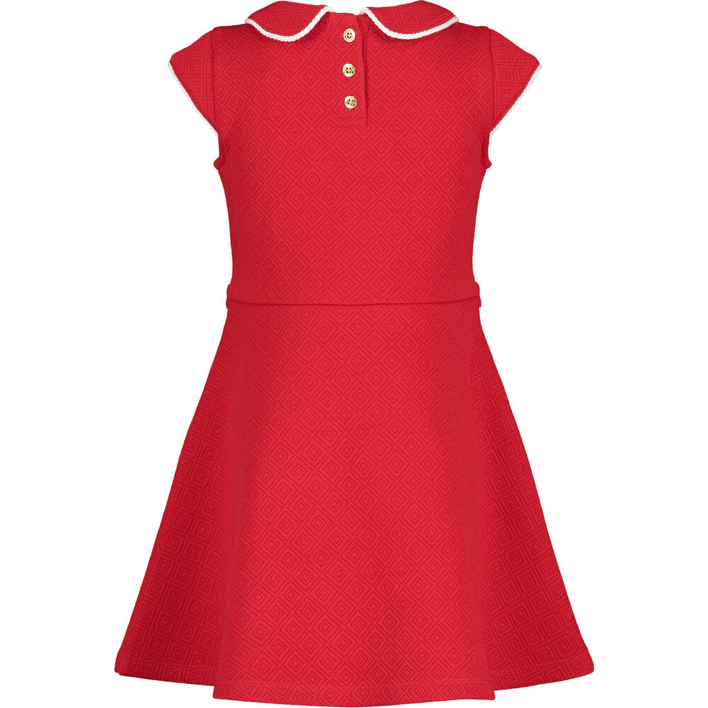 Girls' Knit Skater Dress (7-16),Macintosh,large