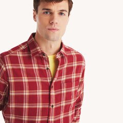 Plaid Shirt,Vintage Berry,large