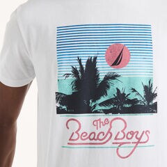 Beach Boys x Nautica Graphic T-Shirt,Bright White,large