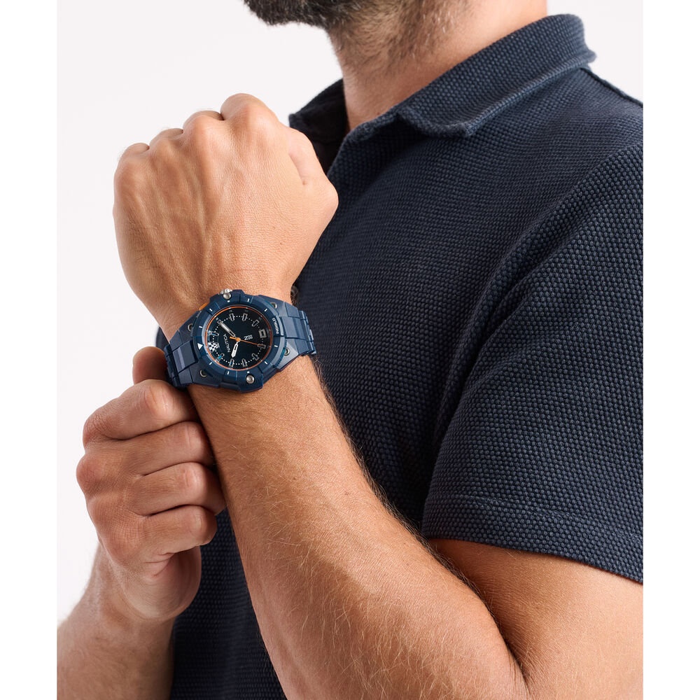 Coronado Bay 3-Hand Watch,Ice Blue,large